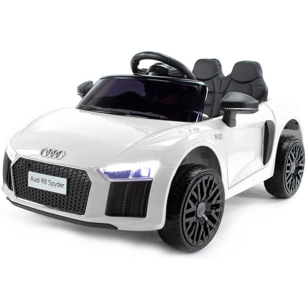 Продукт Акумулаторен Audi R8 Spyder 12V металик боя с меки гуми и кожена, модел 2022 година - 0 - BG Hlapeta